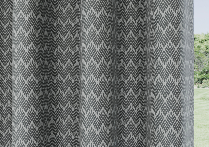Aspen Eyelet, Grey - Ready Made Curtains - Image 5